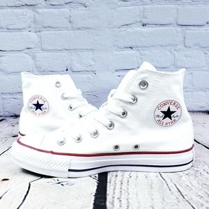 Converse All Star High Top Shoes White Size 6